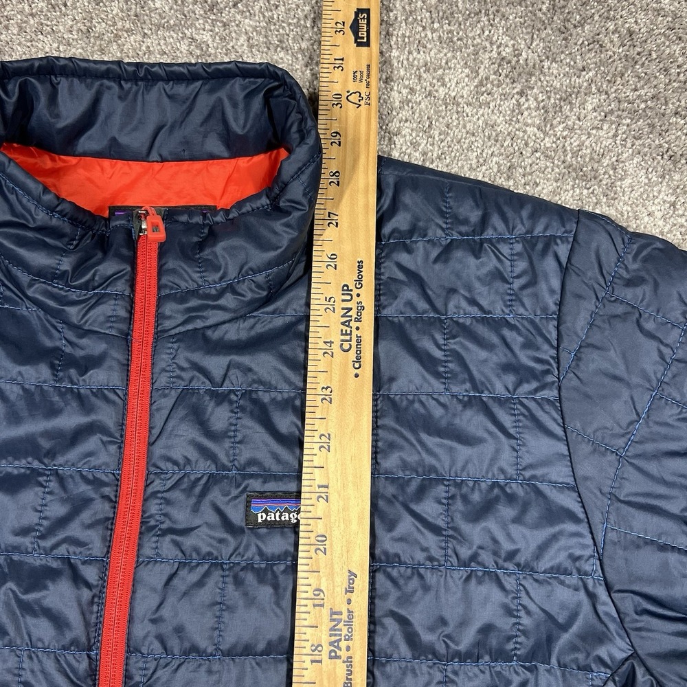 Patagonia Nano Puffer Jacket Mens Size Large Blue Quilted Packable Insulated - Picture 6 of 7